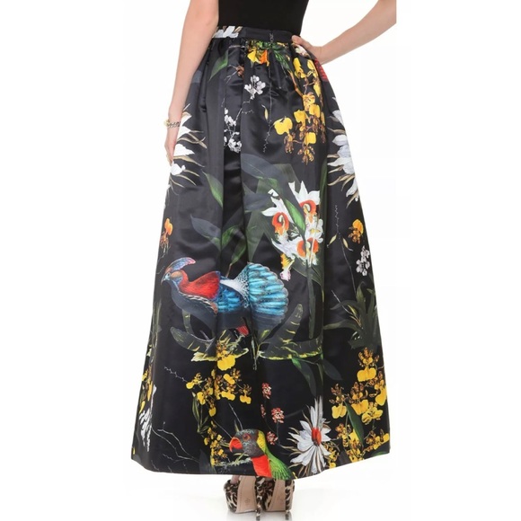 🎀SOLD🎀Alice + Olivia Tina Tropical Fauna Skirt - Picture 4 of 9